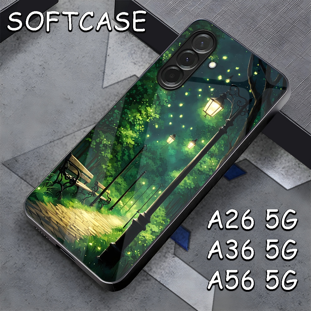 HP [GM58] Softcase Glossy SAMSUNG A26 | A36 | A56 5G เคสซิลิโคน Mica เคสโทรศัพท์ป้องกันเงา
