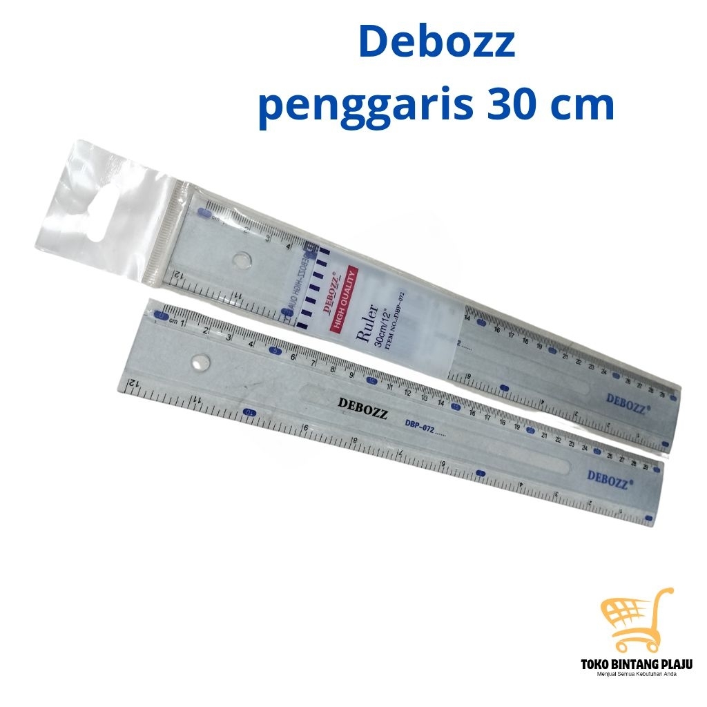 DEBOZZ RULER 30CM***