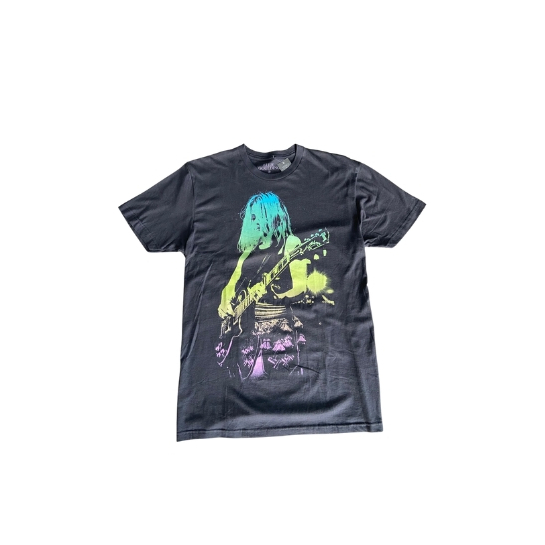 Ellie Goulding Tee เสื้อยืดถ่านกีตาร์สีรุ้ง