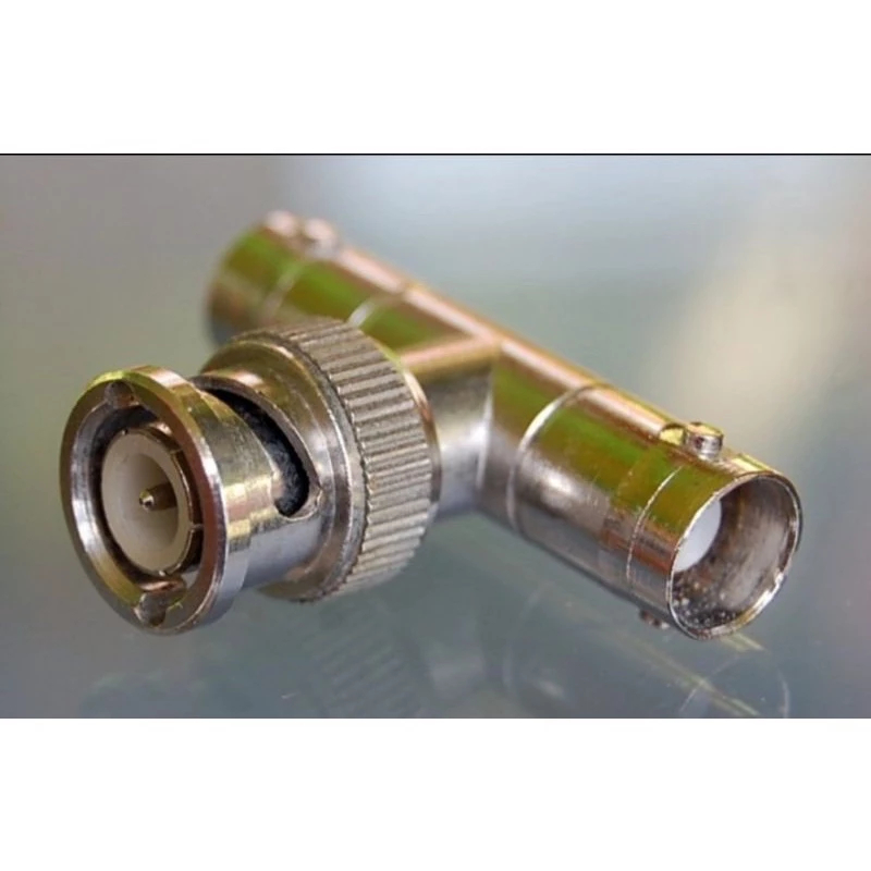 BNC T CONNECTOR BNC CONNECTOR T 1 BNC ชาย 2 BNC หญิง