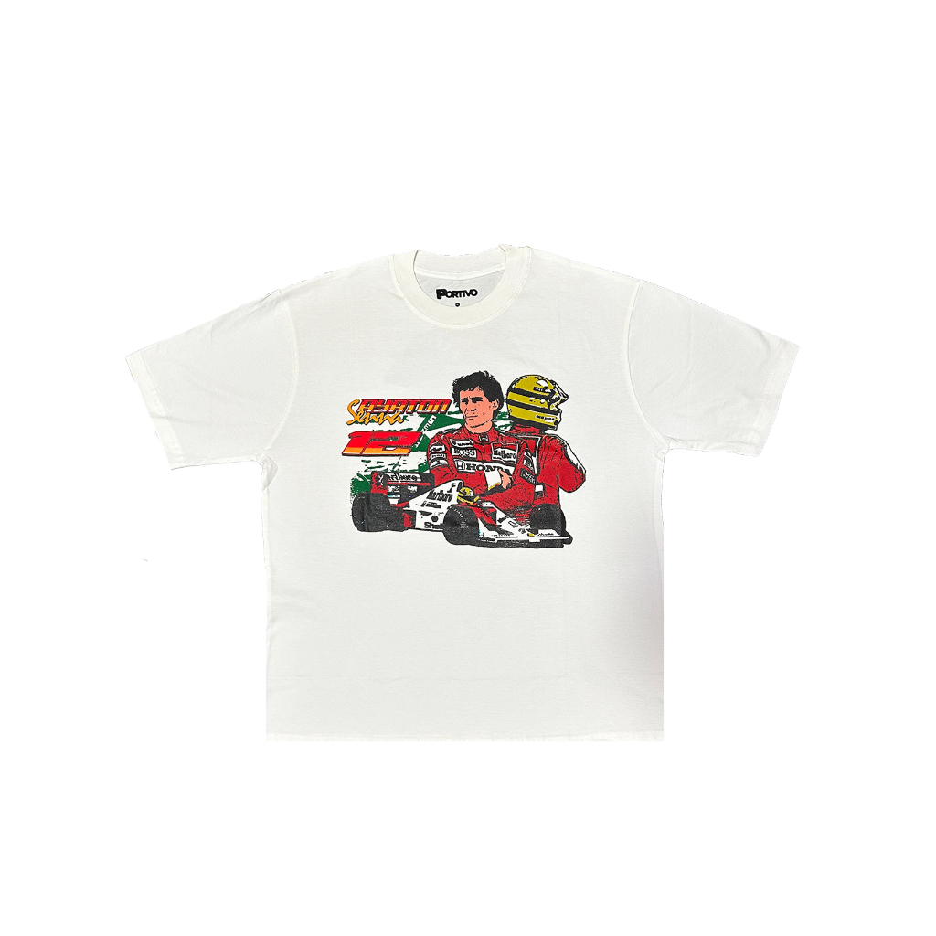 เสื้อยืด Boxy Racing Formula 1 Ayrton Senna