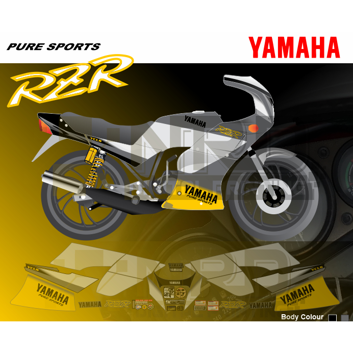ขาย Yamaha RZR 135 Striping Sticker Variations with TZM 2000 Motif