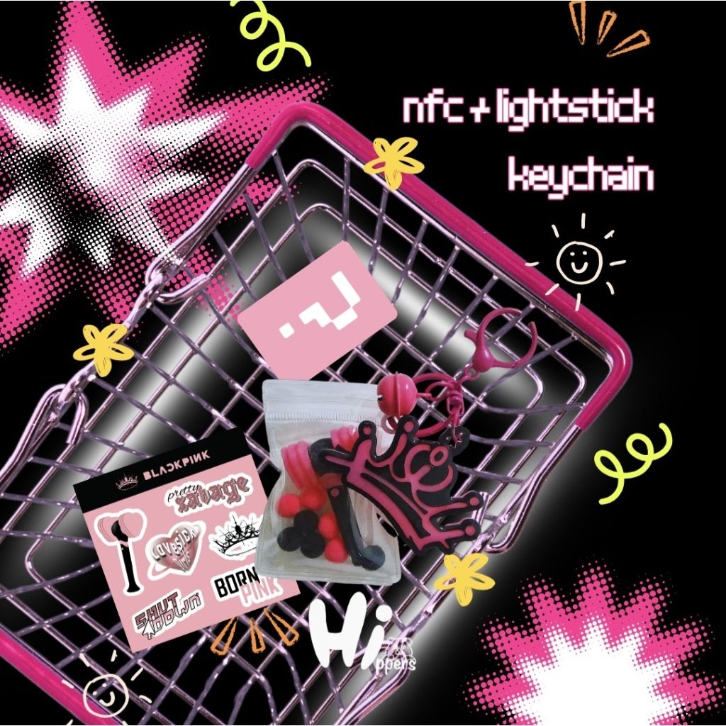 พวงกุญแจ NFC BlackPink Kpop- NFC แพ็คน่ารัก