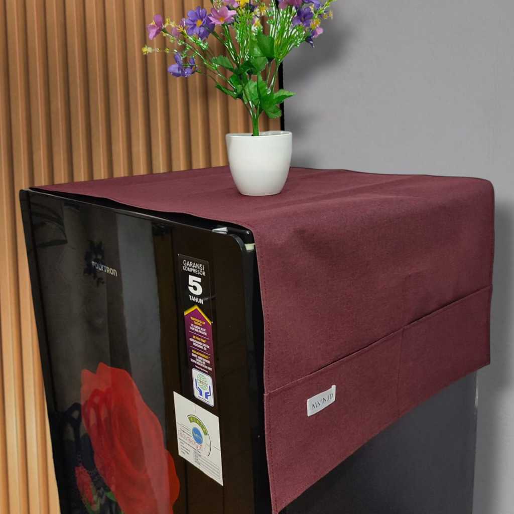 DENIM FRIDGE Cover / UK 115 X 47 / 1-2 ประตูผ้าคลุมตู้เย็น