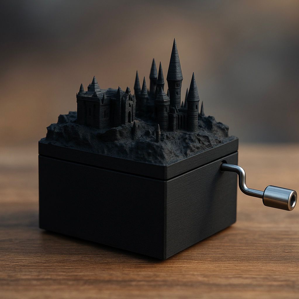 MESIN Honnebox 3D Music Box Special Edition – คอลเลกชันหายากและหรูหราคุณภาพสูง 3D การพิมพ์ของขวัญ Smooth Music Machine จอแสดงผลที่สวยงาม ทันสมัย