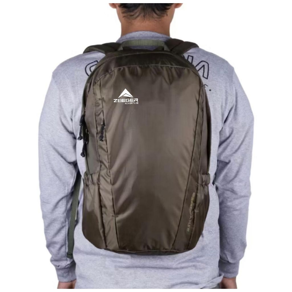 Simple Unisex Backpack Laptop Backpack ZEEGER SKY DASH ORIGINAL School Bag College Bag