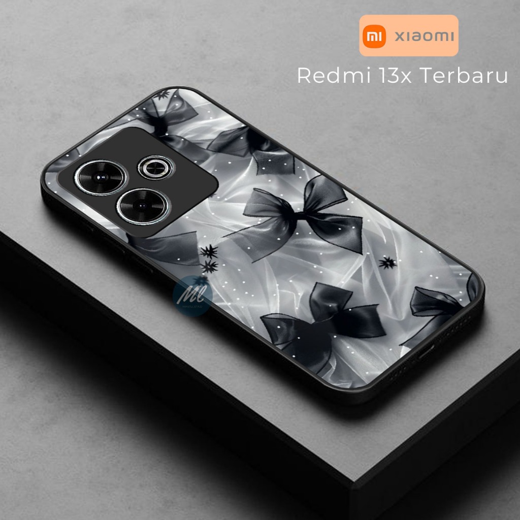 เคสโทรศัพท์มือถือ Redmi 13x Glass Softcase ล่าสุด [MG68]
