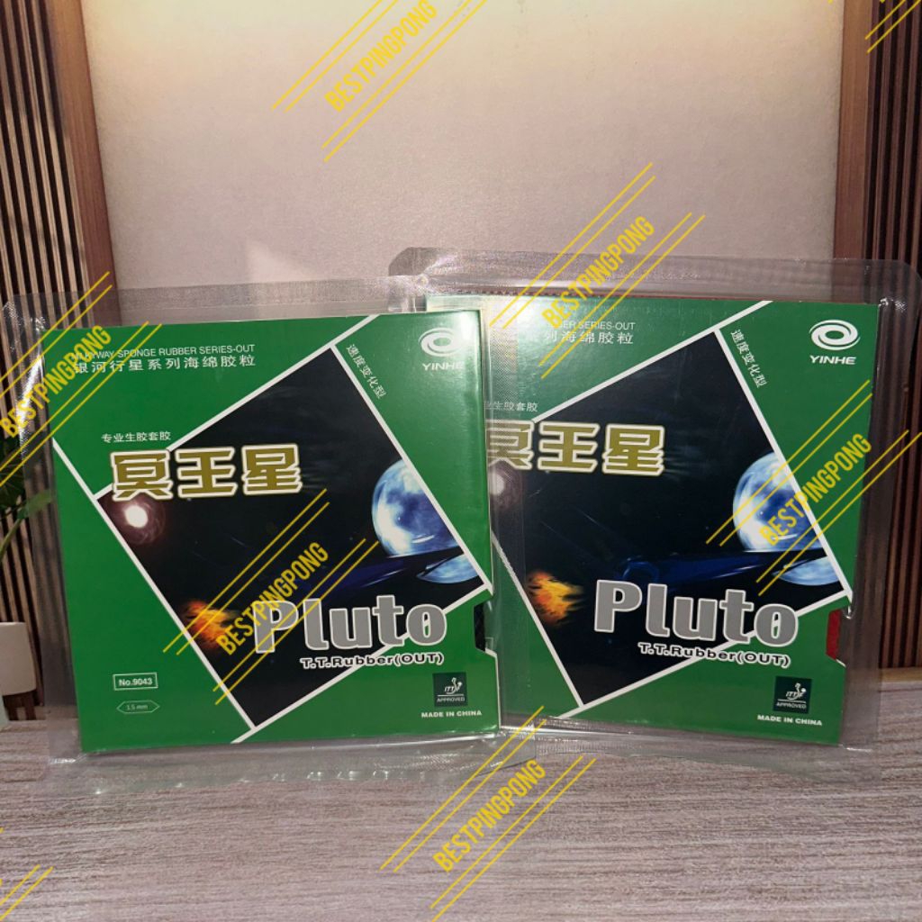 Yinhe พลูโต 1.5 มม. Rubber Dot Yinhe Bet Pingpong