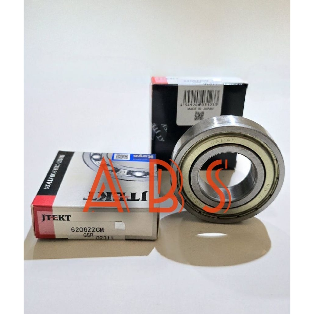 BEARING 6206 ZZ KOYO IRON CAP 30X62X16MM