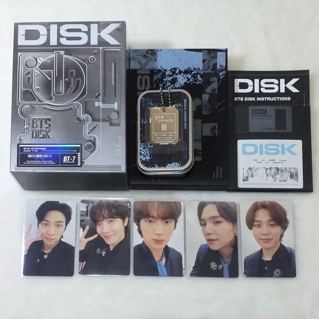 [READY] BTS 7 Moments Photobook Digicode Photocard RM Jin Suga J-hope Jimin V Jungkook POB Weverse