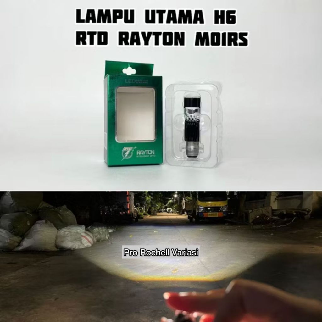 RTD RAYTON H6 M01RS HEADLIGHT - ไฟหน้า LED H6 ดั้งเดิม M01R-S M01R S