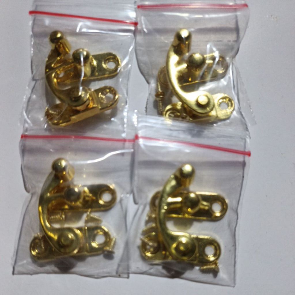 ล็อคกล่องและ MURAI UNIVERSAL CAST CLAMP HOOK CAGE SUITCASE CLAMP, DOUBLE BIRD CAGE LOCK