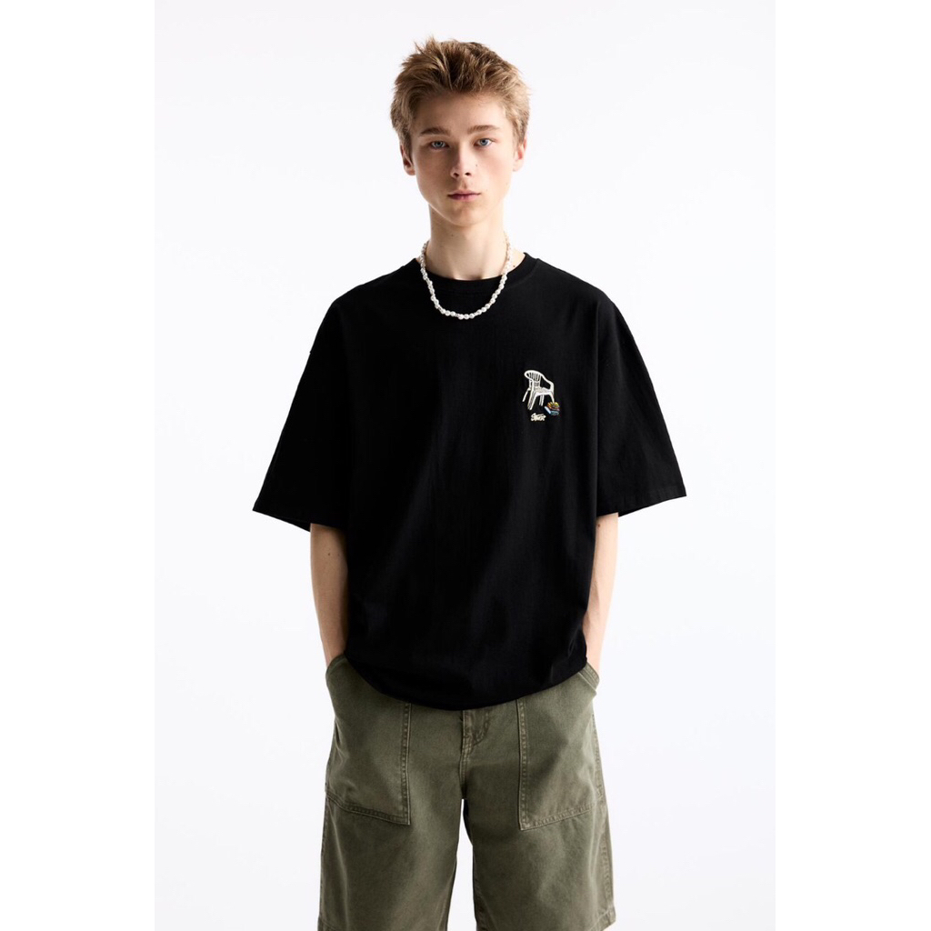 เสื้อยืดแบรนด์ผู้ชาย Foxstore - Stwd Chair PB