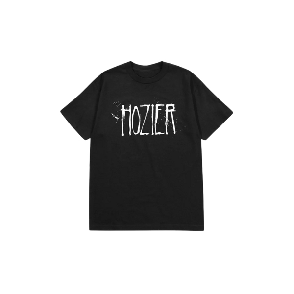 เสื้อยืด Hozier Tee Tour สีดํา