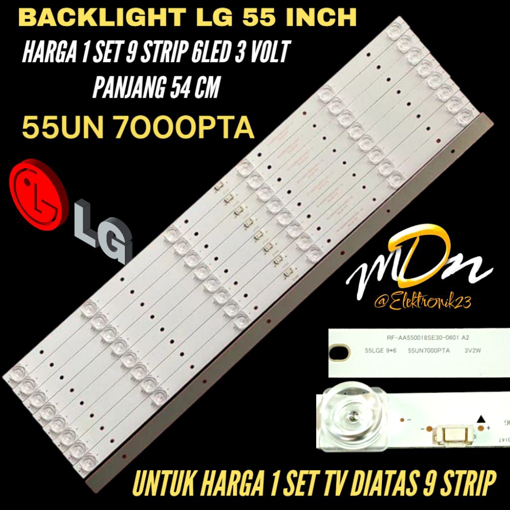 LG 55 INCH LED TV BACKLIGHT 55UN700PTA LG 55 INCH LED TV BACKLIGHT