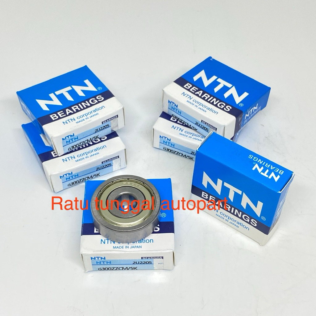 BEARING 6300 ZZ NTN IRON CAP DIMENSIONS 10x35x11MM 6300zz NTN