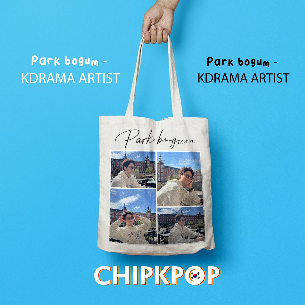 PARK BOGUM SET PACKAGE I PARK BOGUM TOTEBAG I PARK BOGUM PHOTOCARD I KDRAMA PARK BOGUM TOTEBAG I PC 