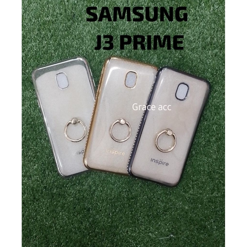 SOFT RING BUMPER CHROME + RING SAMSUNG GALAXY J3 PRIME