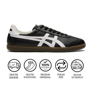 Sepatu 0nitsuka T0kuten Black White Gum Free Paperbag
