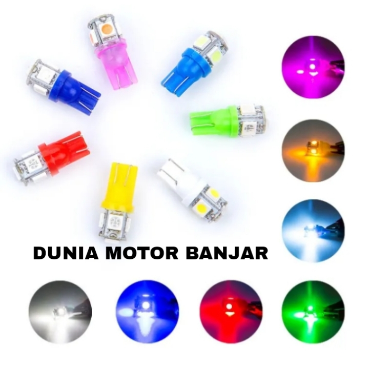 MATA 2 ชิ้น T10 ไฟเลี้ยว LED/5 ด้านข้างข้าวโพดไฟเลี้ยว LED / T10 ไฟเลี้ยว LED