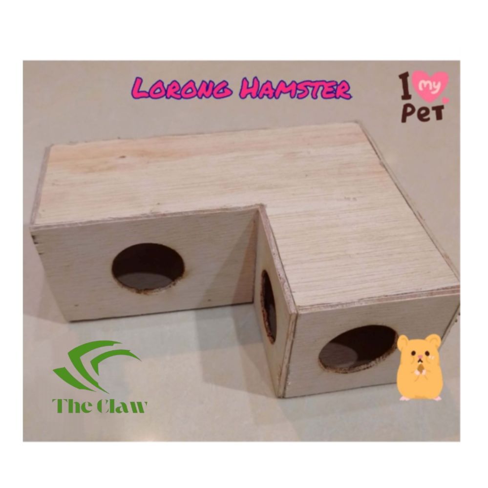 (The Claw) Hamster House Corner Hallway Hamster Toy Maze L