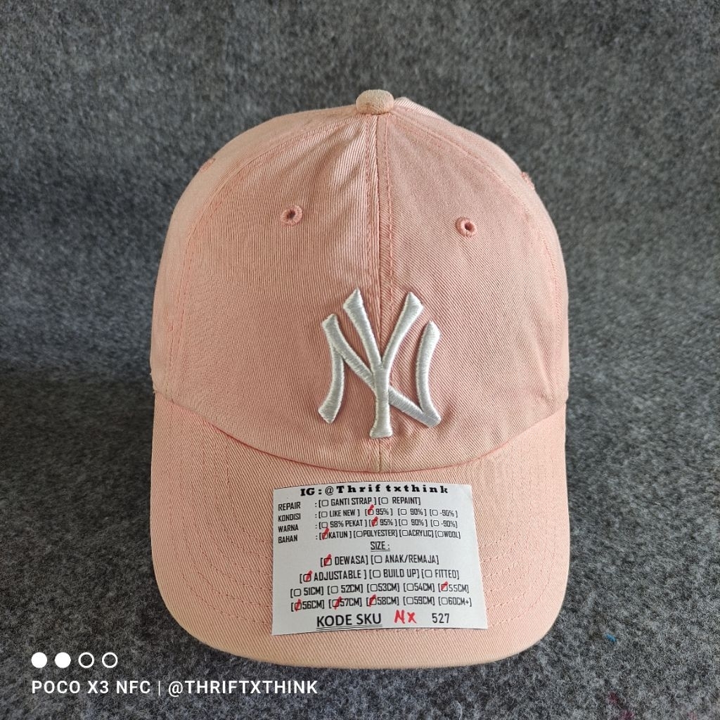 หมวก ADJUSTABLE MLB 47BRAND NY LOGO SKU NX527