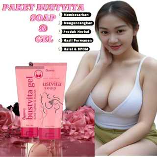 BUSTVITA SOAP CREAM PEMBESAR PAYUDARA 100% AMPUH PERMANEN KENCANG DAN PADAT 100% ORIGINAL