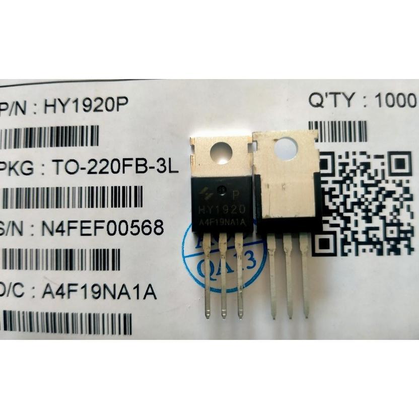 HY1920P MOSFET 200V 90A 23mΩ ORIGINAL driver class D hy1920p ขนาดเล็ก N-Channel Enhancement โหมด MOS