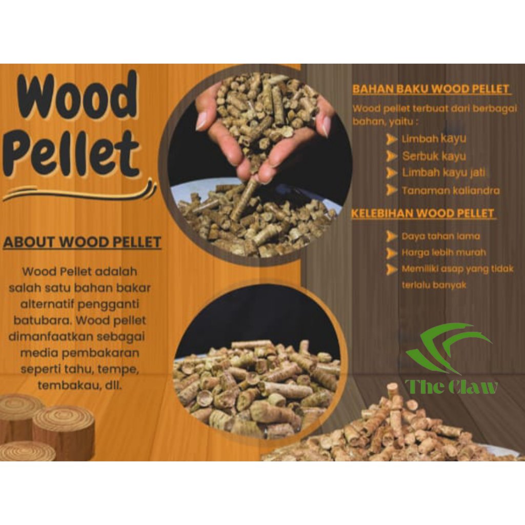 (The Claw) Wood Pellet / Wood Pellet ผ้าปูที่นอนสําหรับหนูแฮมสเตอร์ กระต่าย มินิเม่น