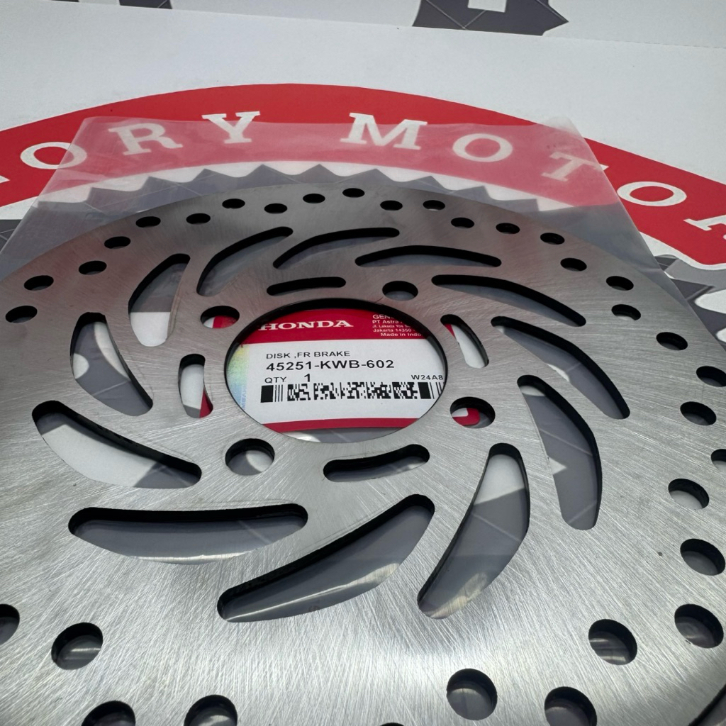 45251-KWB-602 ORI แผ่นหน้า REVO HONDA KWB BLADE DISC PLATE 110 ORI แผ่น