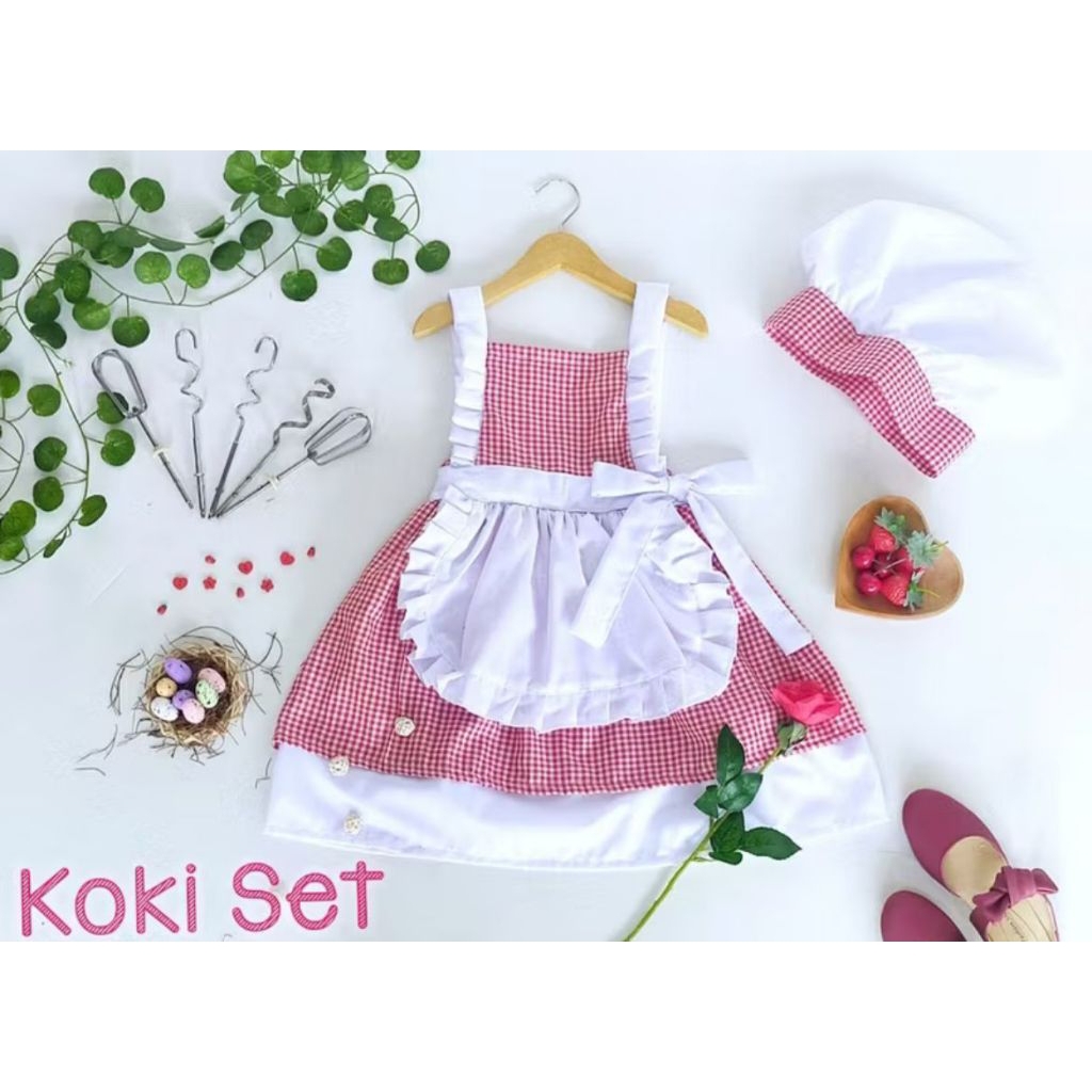 CHEF APRON COSTUME//KIDS CHEF APRON