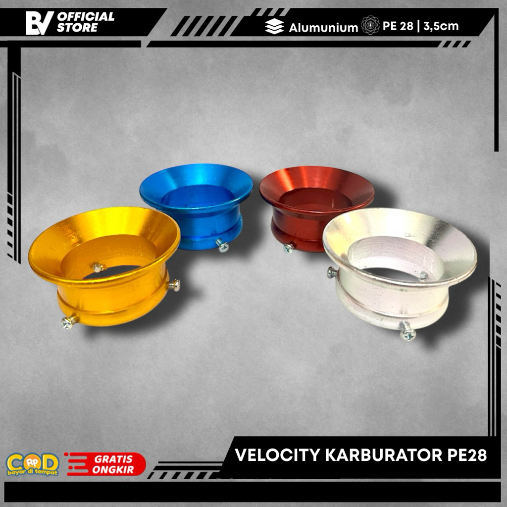 คาร์บูเรเตอร์ Velocity PE 28 PWK 28 กรวยคาร์บูเรเตอร์ PE 28 PWK 28