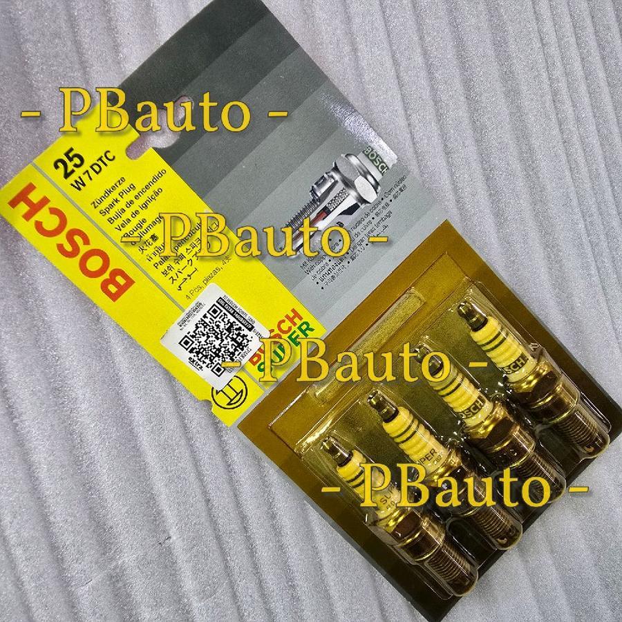 หัวเทียน W7DTC GERMANY m115 m110 w115 w123 Mini Tiger BOSCH 3 ขา / Mercy Mercedes Benz Plug Spark 20