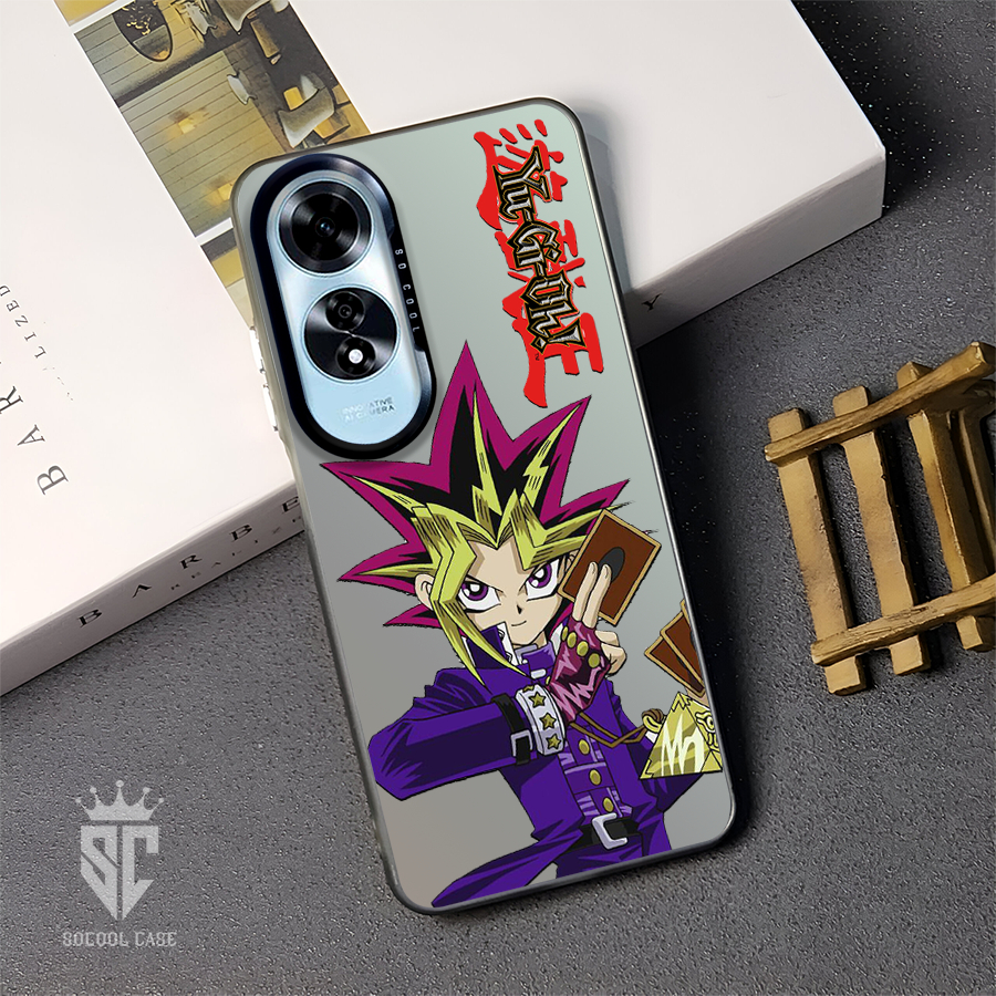 [ICS 52] - เคส Hybrid IMD So Cool Hybrid Plate Hologram "Yu-Gi-Oh" สําหรับ Oppo A60 HP Type - [a15 a