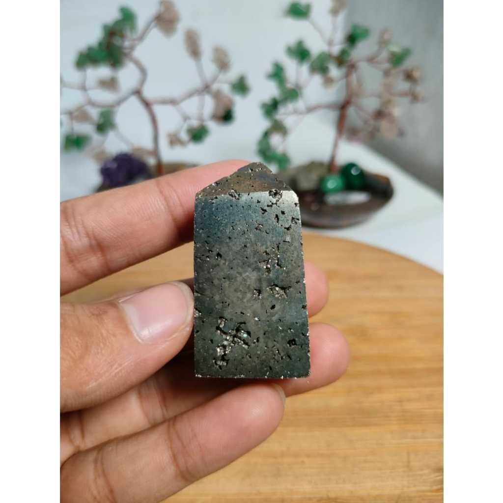 Stone Tower Pyrite Natural Peru Pointer (1)