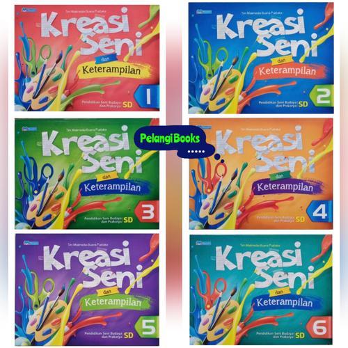 หนังสือต้นฉบับของ ART และ SKILL CREATIONS FOR ELEMENTARY SCHOOL - MASMEDIA BUANA PUSTAKA TEAM - MASM