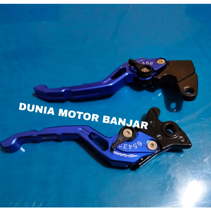 BJM HANDLE CNC MIO SET SCALE MODEL PNP MIO MIO SOUL JUPITER MX ONE SET IMPORT-BLUE