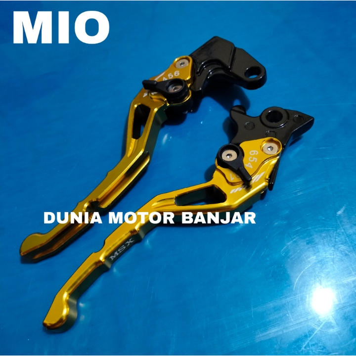 CNC HANDLE MIO SET SCALE MODEL PNP MIO MIO SOUL JUPITER MX ONE SET IMPORT-GOLD