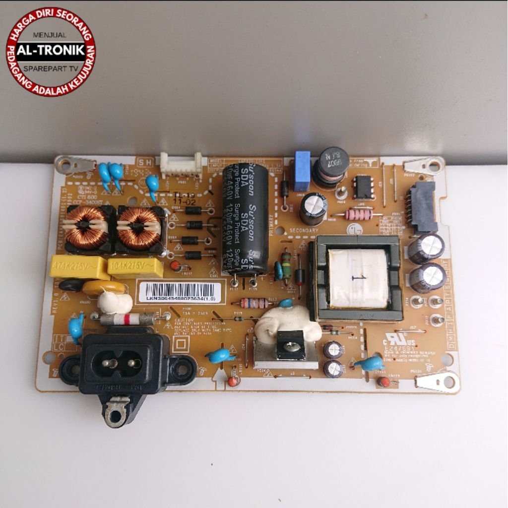 POWER SUPLAY LG 32 นิ้ว LED TV 32LM550BPTA PSU 32LM550 32LM 550 BPTA