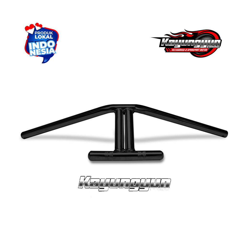 UNIVERSAL CHOPPER HANDLEBAR SHORT T-HANDLE PNP CHOPPER JAPSTYLE CHOPPYCUP SCAMBLER - CHOPPER HANDLEB