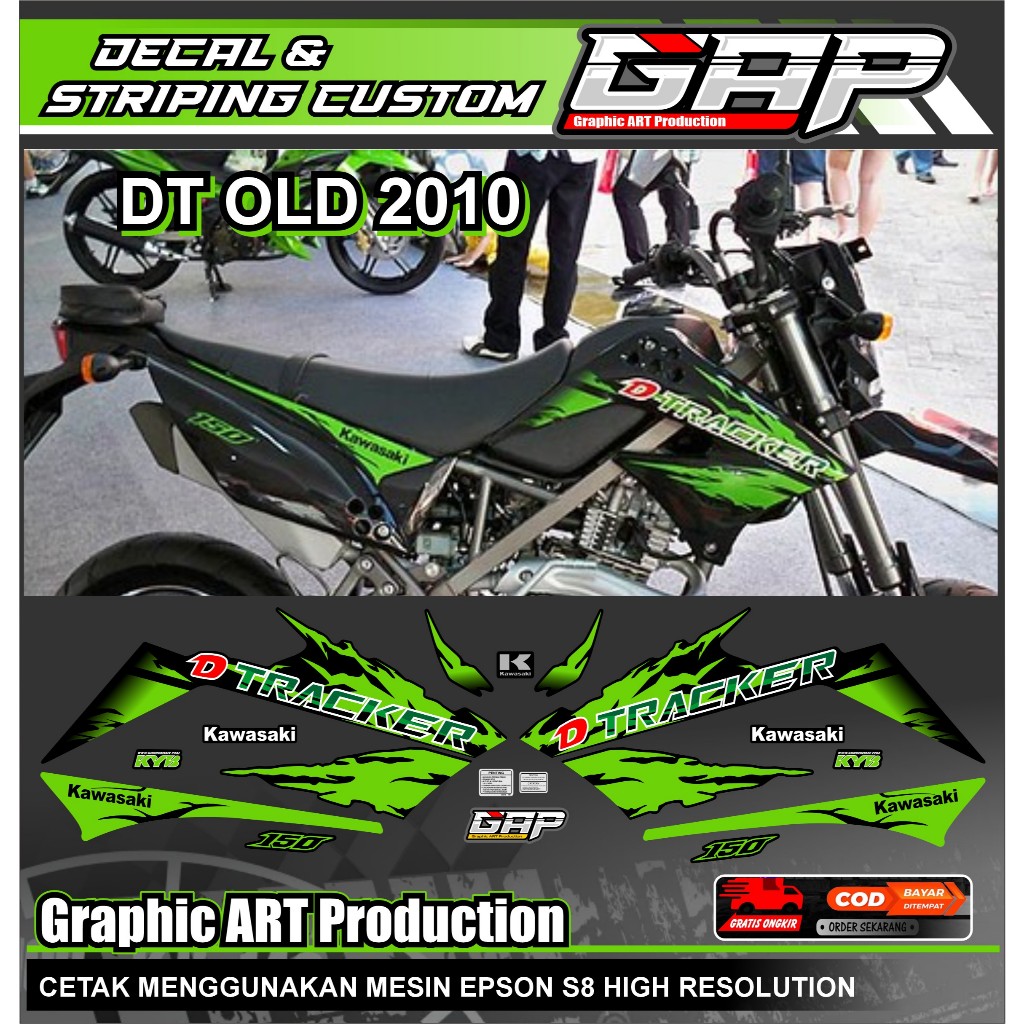 Striping DTracker OLD 2010 D TRACKER OLD BODY MAXDECAL MATERIAL