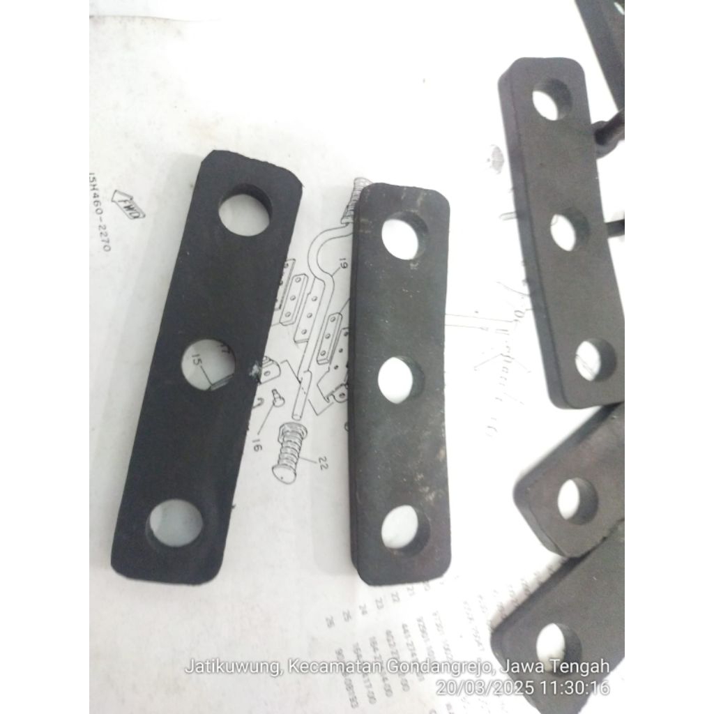 ยาง Barstep Fotstep Postep Bar Step Yamaha U5 U7 V75 V80 V80CDI SDX Super Deluxe Robot Excellent L2 