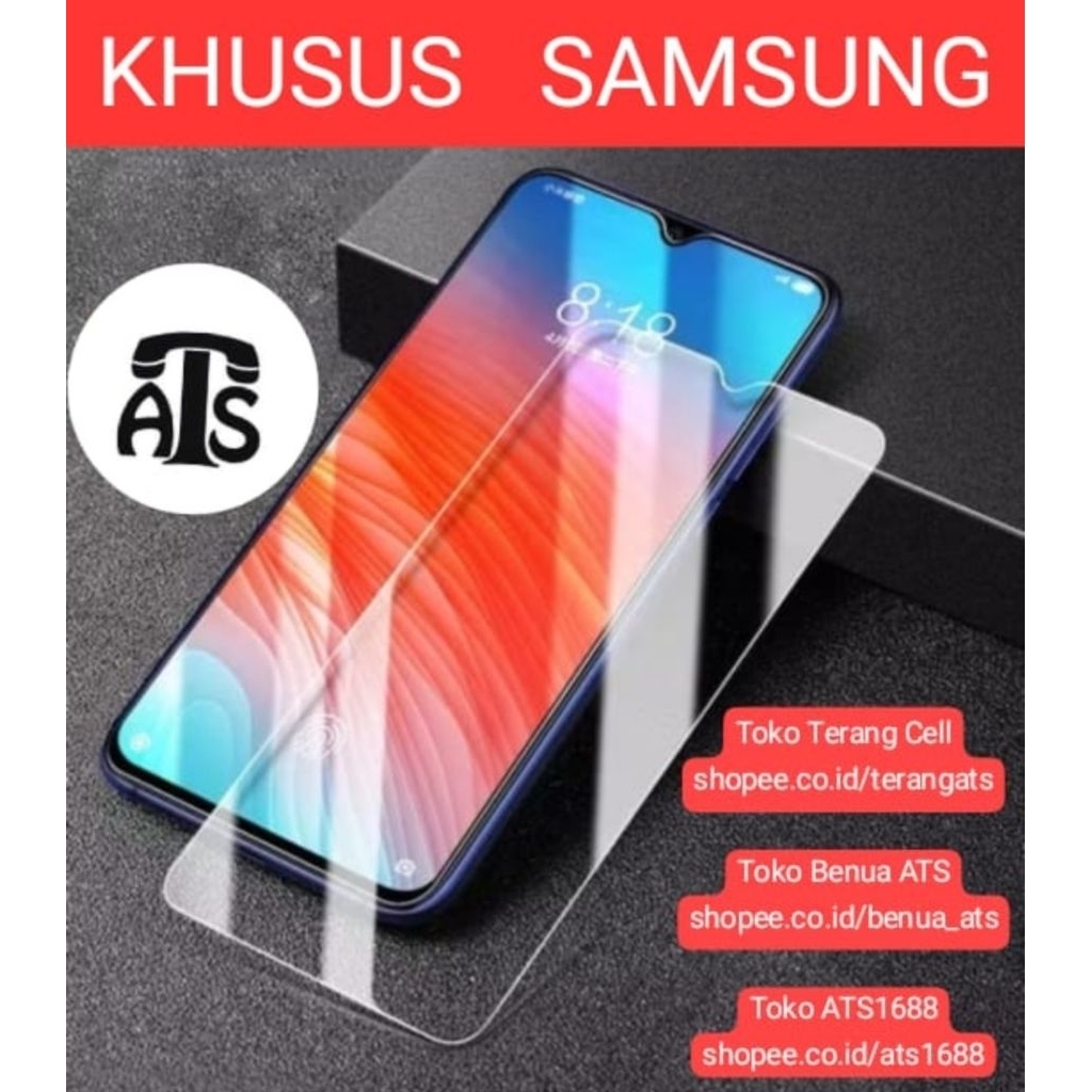 กระจกนิรภัยใส Samsung Galaxy A06 A05 A04 A03 A02 A01 A12 A13 A14 A15 A16 A23 A24 A25 A26 M01S M01 CO