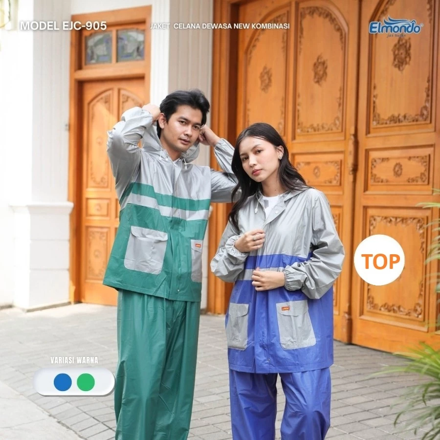 เสื้อกันฝนชุดใหม่รวมกัน905 ชุดเอลมอนโด้ thumbnail 6