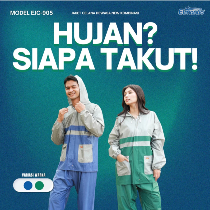 เสื้อกันฝนชุดใหม่รวมกัน905 ชุดเอลมอนโด้ thumbnail 8
