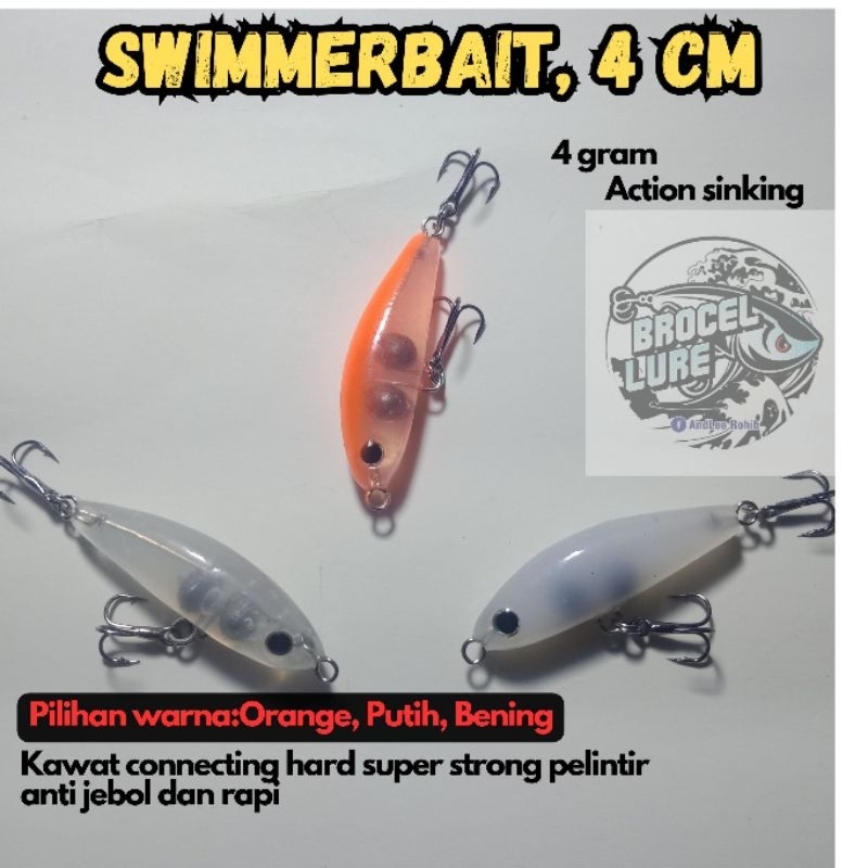 SWIMMABIT 4CM 4GRAM / SWIM GLUE STICK / LURE CASTING BAIT HAMPALA