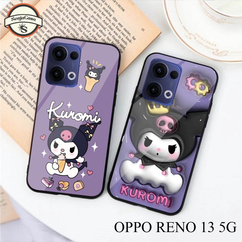 HP SENJACASE SOFTCASE GLASS TYPE 0PP0 RENO 13 5G ใหม่ล่าสุด - Silicone - เคสเคลือบเงา - เคส - ล่าสุด
