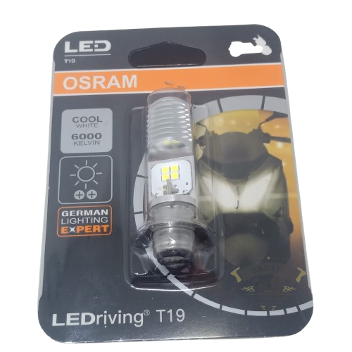 OSRAM K1 T19 12V 5/6W โคมไฟ LED สําหรับรถจักรยานยนต์และรถจักรยานยนต์อัตโนมัติ