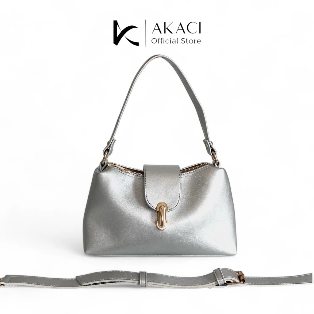 [KAIZY OFFICIAL]Akaci - กระเป๋าสะพายผู้หญิง NADIA 09-8372 Lexus Material Party Bag กระเป๋าทํางานวิทย