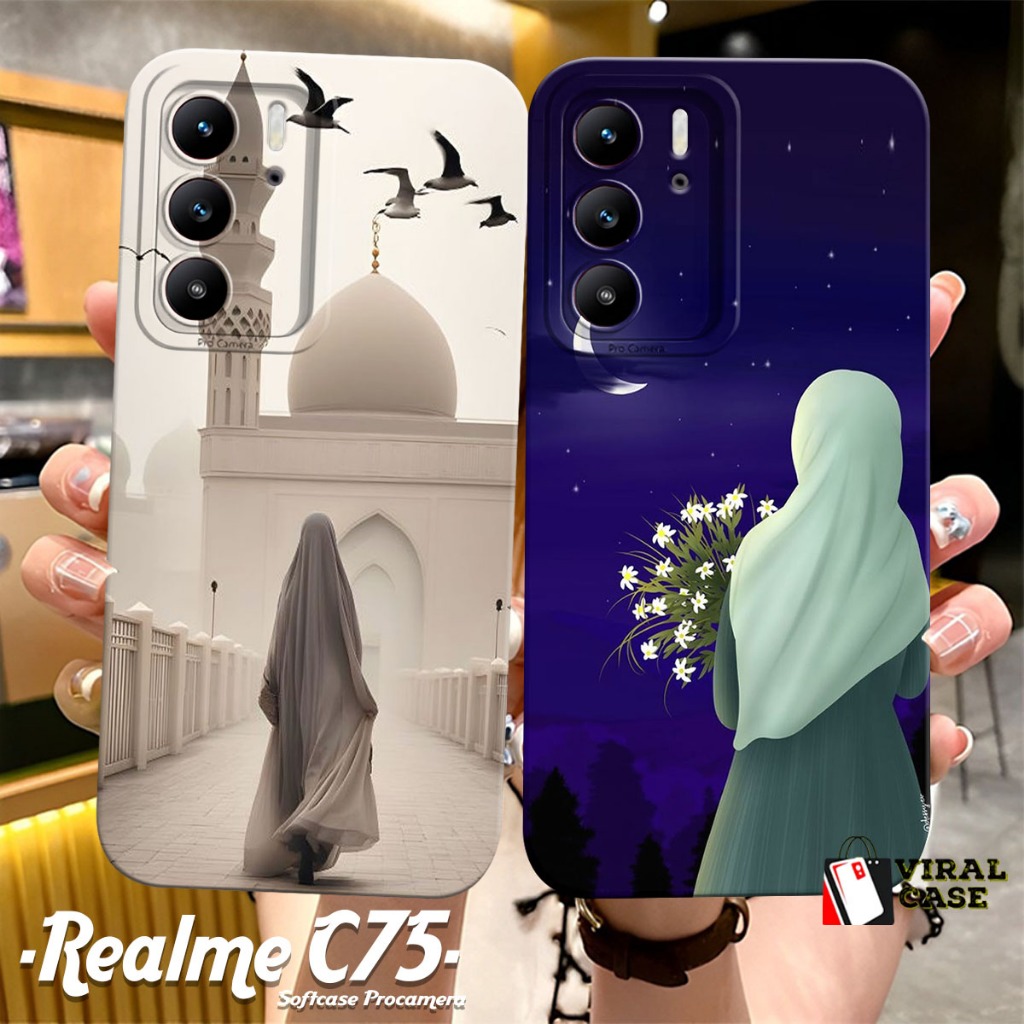HP ล่าสุด REALME C75 4G 2024 / REALME C75X 4G 2024 / REALME C65 4G 2024 Case - เคสแฟชั่นนามธรรม - เค